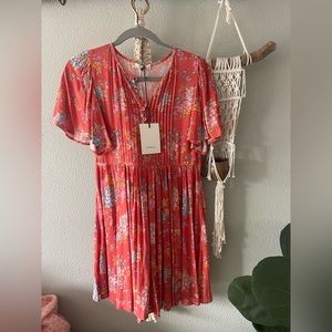 BNWT Spell Meadowland Flutter Poppy Dress